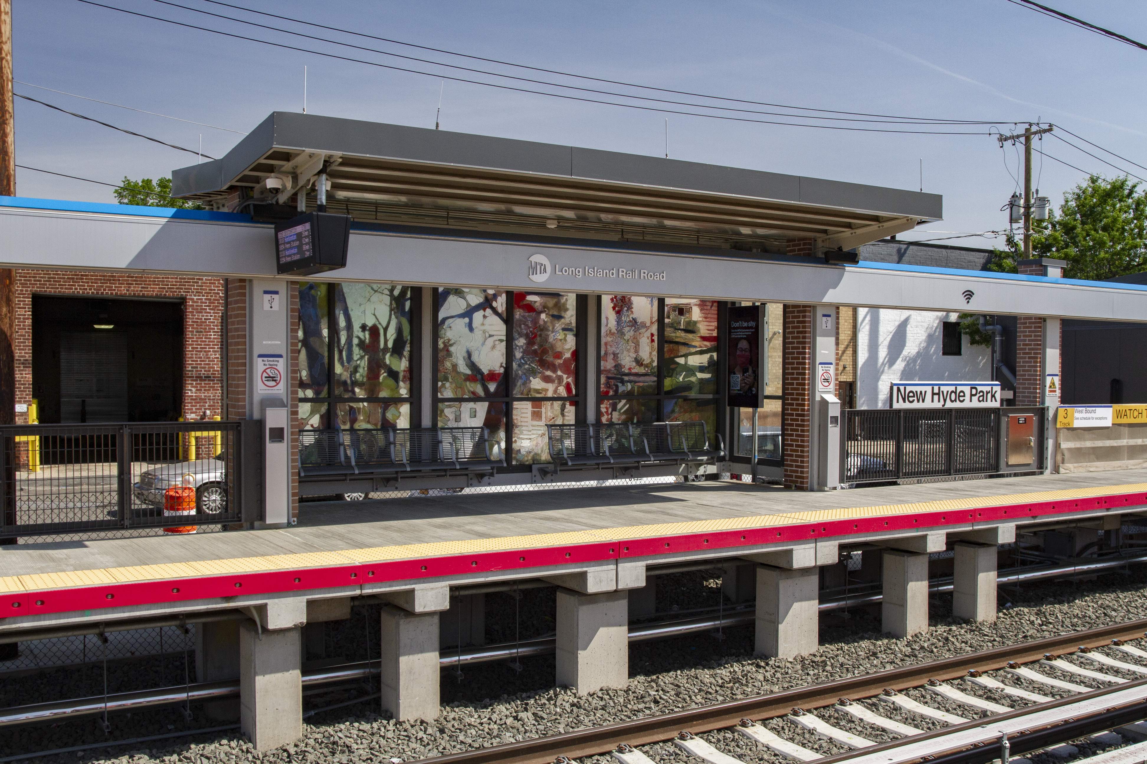 MTA Long Island Rail Road Announces Upgraded New Hyde Park Station as Part of Third Track Project